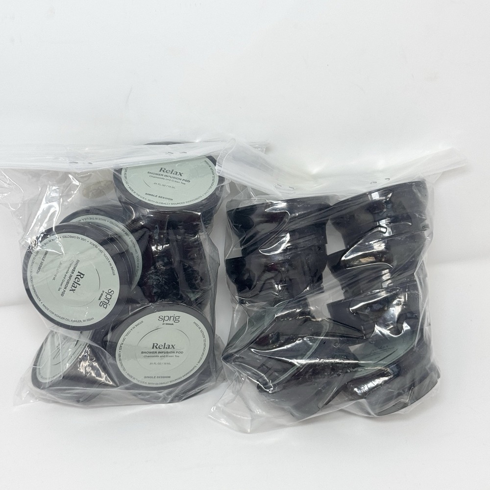 Sprig By Kohler Infusion Shower Pods RELAX Chamomile + Green Tea X16 Single Use‎